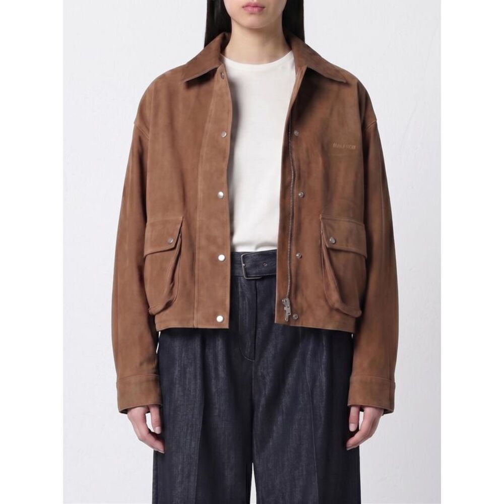 Halfboy Women Suede Jacket Halfboy